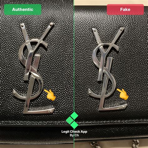 ysl sunset fake vs real|authentic ysl bags.